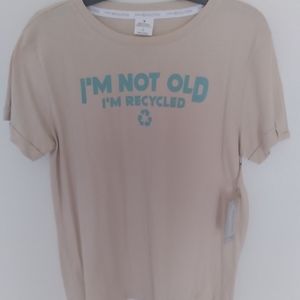Recycled revolution t-shirt size S